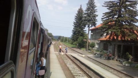 Fotografie Čierne n.Topľou Train Station