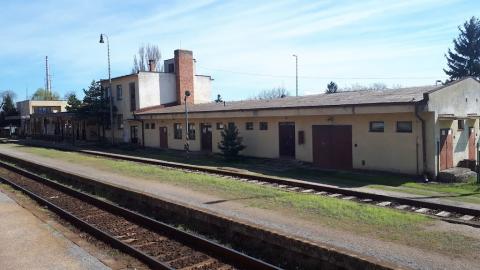Fotografie Zemianske Kostoľany Train Station