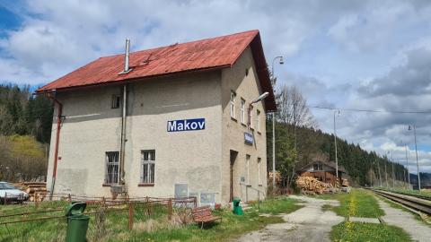 Fotografie Makov Train Station