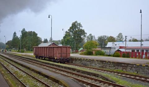 Fotografie Gelnica Main Train Station