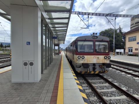 Fotografie Humenne Train Station