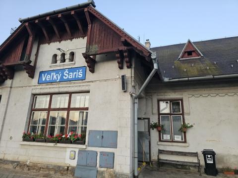 Fotografie Veľký Šariš Train Station