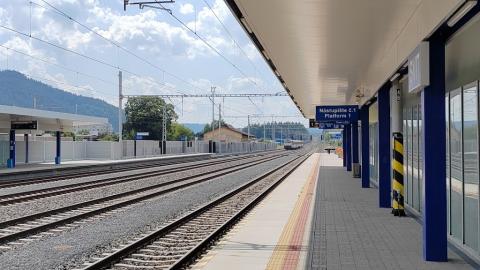 Fotografie Svit Train Station