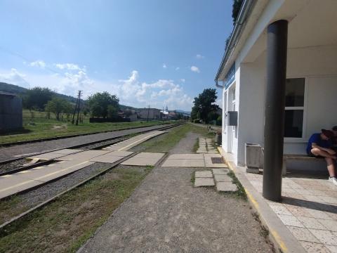 Fotografie Raslavice Train Station