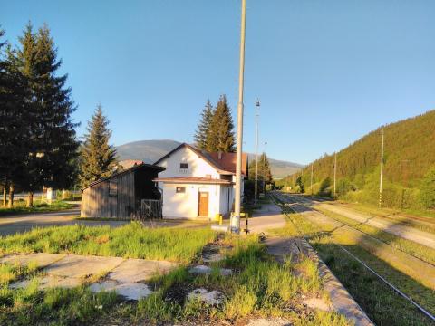 Fotografie Heľpa Train Station