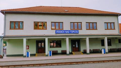 Fotografie Vranov nad Topľou Vranov .topľou Train Station