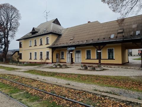 Fotografie Čachtice Train Station