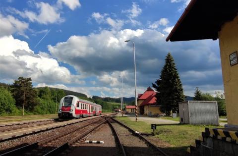 Fotografie Horna Stubna Train Station