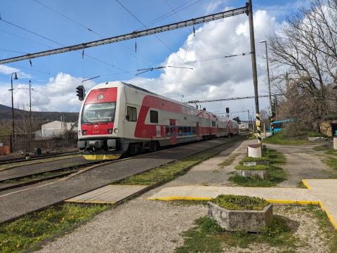 Fotografie Smolenice Train Station