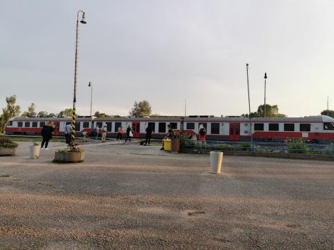 Fotografie Zbehy Train station
