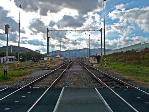 Fotografie Hliník nad Hronom Train Station