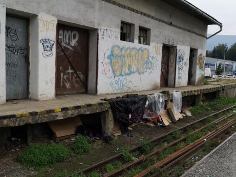 Fotografie Dolny Kubin Train Station