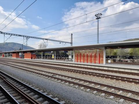 Fotografie Považská Bystrica, Železničná stanica