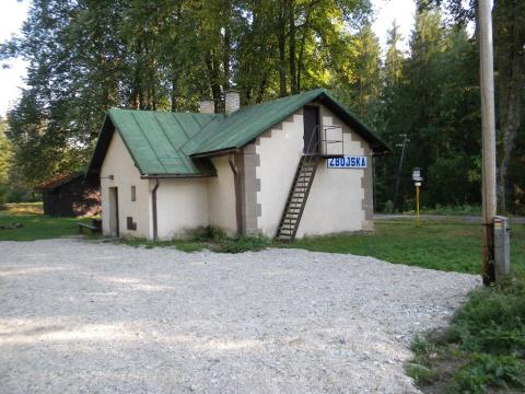 Fotografie Pohronská Polhora Zbojská Train station