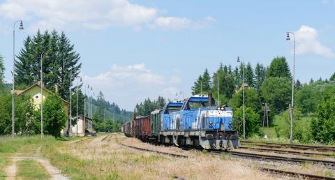 Fotografie Kremnické Bane Train Station