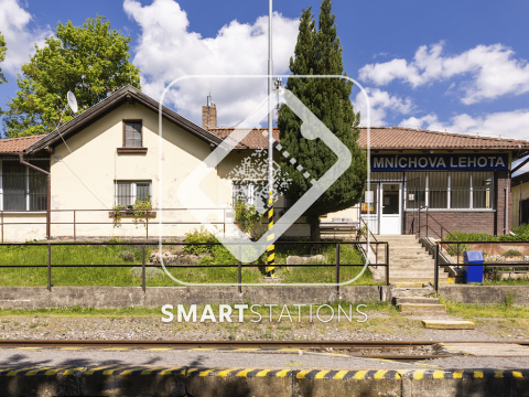 Fotografie Mníchova Lehota Train Station