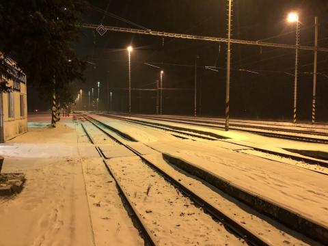 Fotografie Kalná nad Hronom Train Station