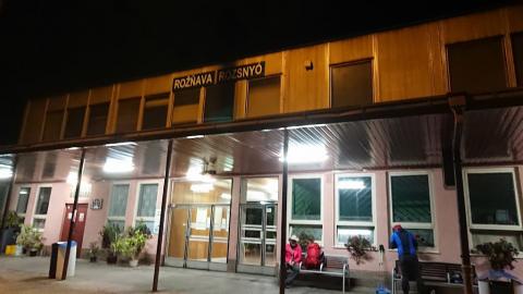 Fotografie Brzotin Roznava Train Station