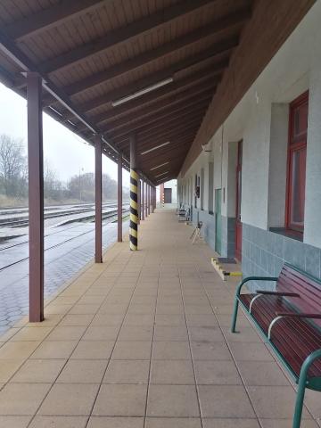 Fotografie Turcianske Teplice Diviaky Train Station