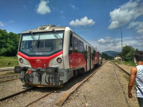 Fotografie Lovinobaňa Train Station