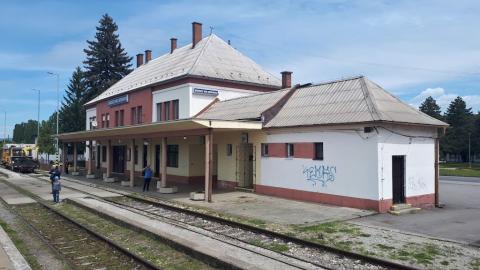 Fotografie Bánovce nad Bebravou Train Station
