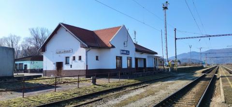 Fotografie Hliník nad Hronom Train Station