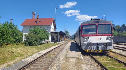 Fotografie Rajec Train Station