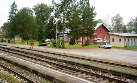 Fotografie Gelnica Main Train Station