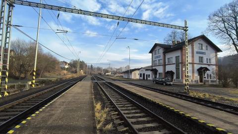 Fotografie Čierne pri Čadci Train Station