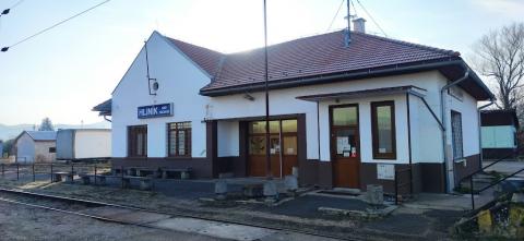 Fotografie Hliník nad Hronom Train Station