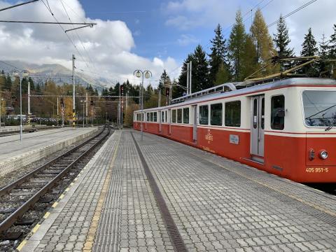 Fotografie Vysoké Tatry Štrbské Pleso Train Station