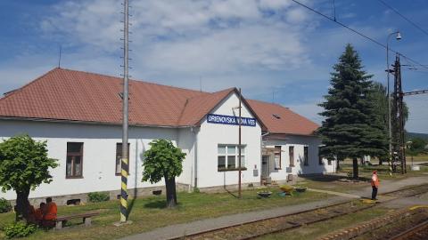 Fotografie Drienovská Nová Ves Train Station