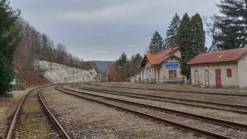 Fotografie Bartošova Lehôtka Train Station