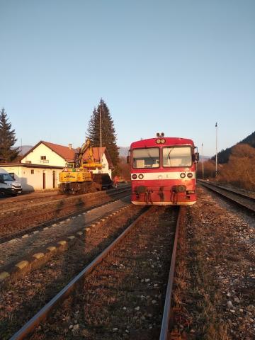 Fotografie Heľpa Train Station