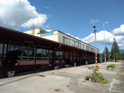 Fotografie Brzotin Roznava Train Station