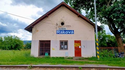 Fotografie Raková Train Station