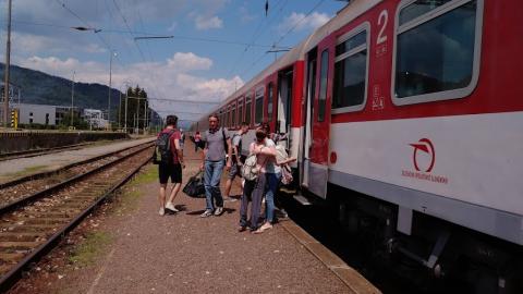 Fotografie Zarnovica Train station