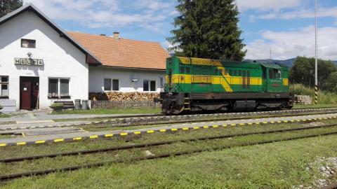 Fotografie Heľpa Train Station