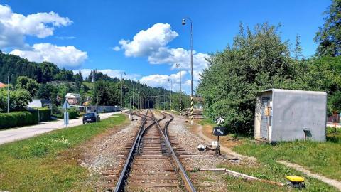 Fotografie Lietavská Lúčka Train Station