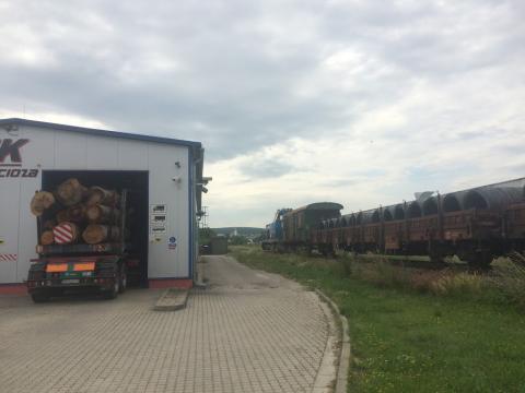 Fotografie Bánovce nad Bebravou Train Station