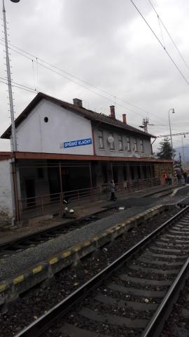 Fotografie Spisske Vlachy Train Station