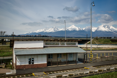 Fotografie Poprad Matejovce pri Train Station