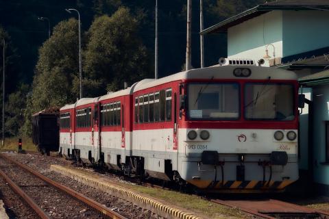 Fotografie Oravský Podzámok zast. Train Station
