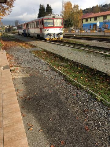 Fotografie Dolny Kubin Train Station
