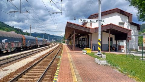Fotografie Krasno Nad Kysucou Train Station