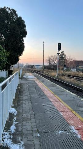 Fotografie Orechová Potôň Train Station