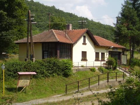 Fotografie Mníchova Lehota Train Station